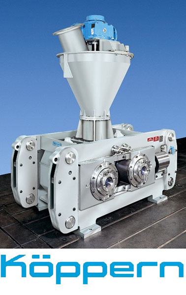 Roller presses for cold and hot briquetting from Köppern