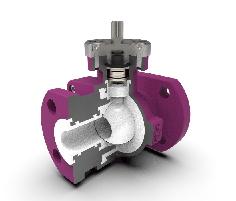 Химический шаровой кран ChemValve серия CSB